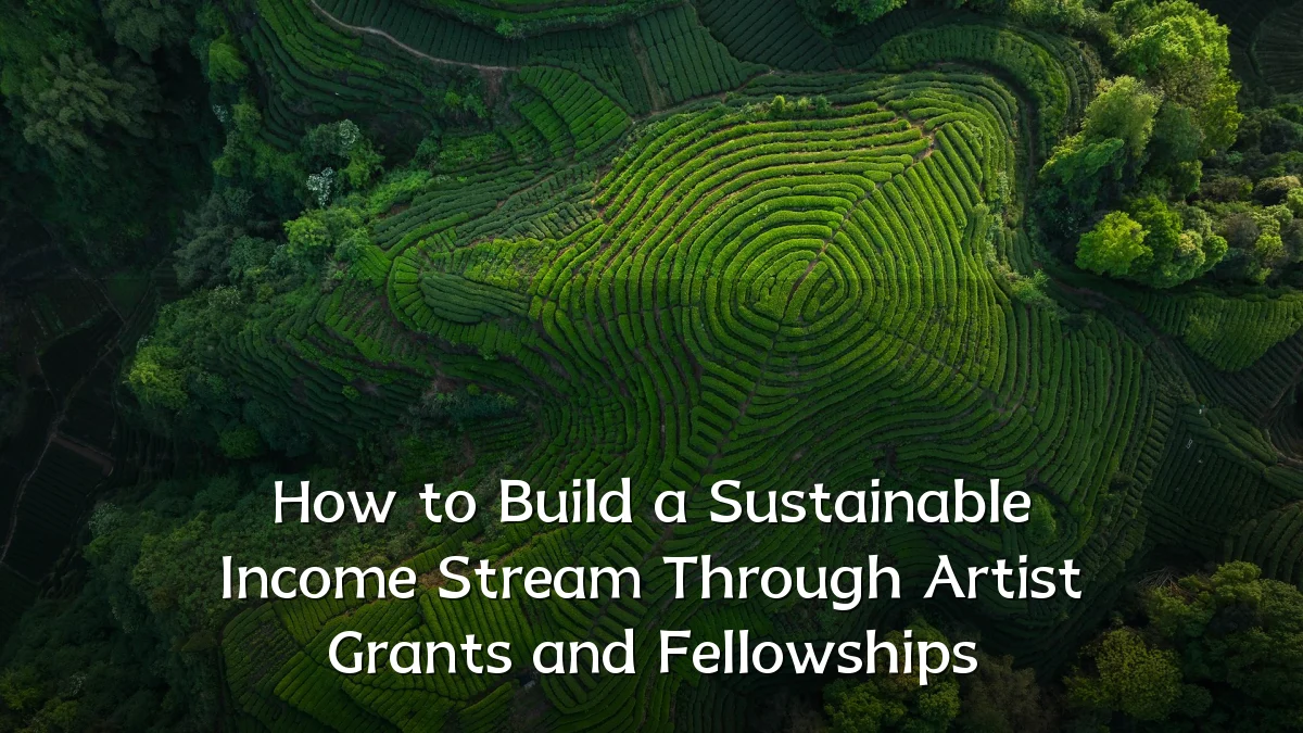 How to Build a Sustainable Income Stream Through Artist Grants and Fellowships