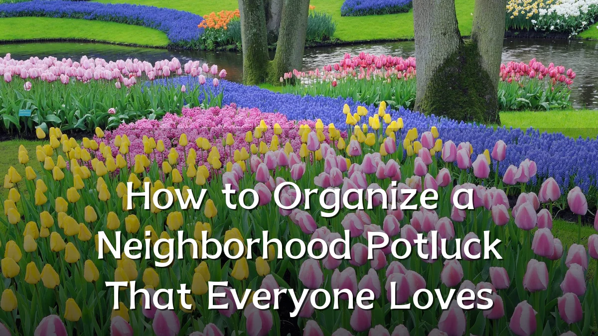 How to Organize a Neighborhood Potluck That Everyone Loves
