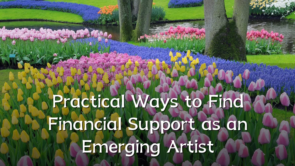 Practical Ways to Find Financial Support as an Emerging Artist