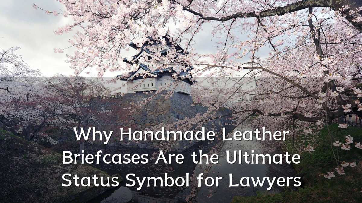 Why Handmade Leather Briefcases Are the Ultimate Status Symbol for Lawyers