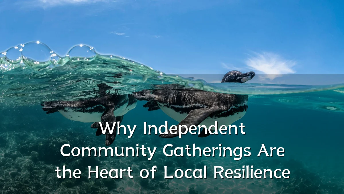 Why Independent Community Gatherings Are the Heart of Local Resilience