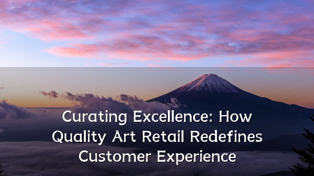 Curating Excellence: How Quality Art Retail Redefines Customer Experience