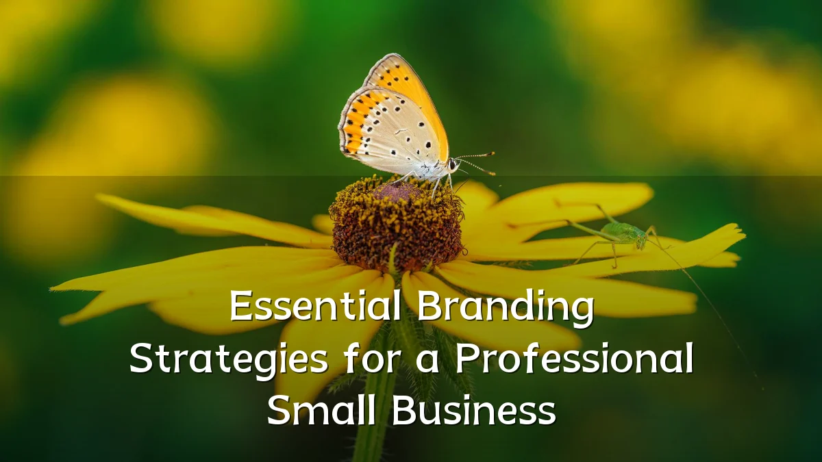 Essential Branding Strategies for a Professional Small Business