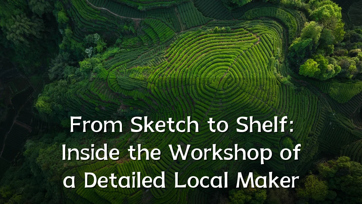 From Sketch to Shelf: Inside the Workshop of a Detailed Local Maker