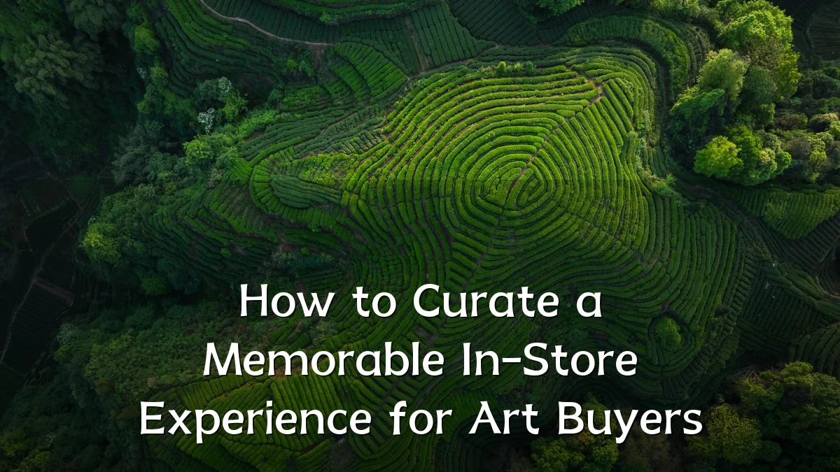 How to Curate a Memorable In-Store Experience for Art Buyers