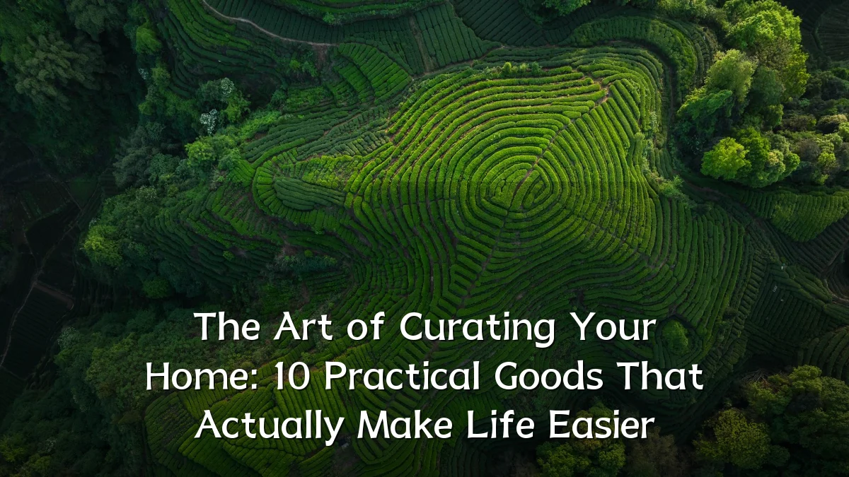 The Art of Curating Your Home: 10 Practical Goods That Actually Make Life Easier