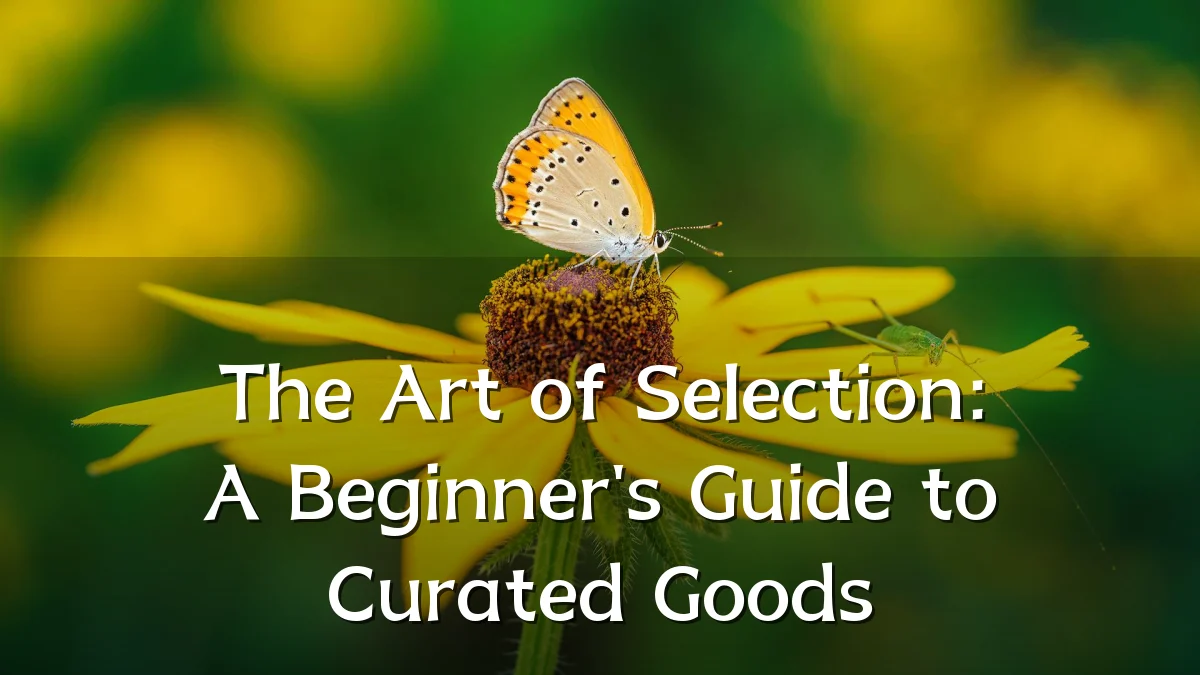 The Art of Selection: A Beginner's Guide to Curated Goods