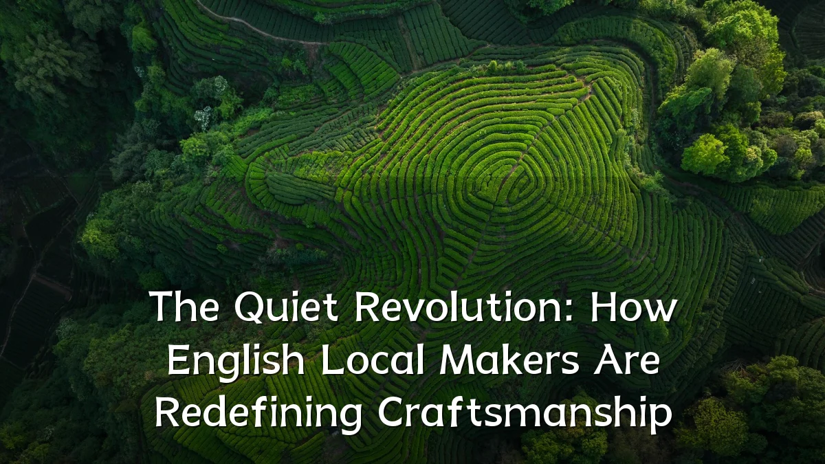 The Quiet Revolution: How English Local Makers Are Redefining Craftsmanship