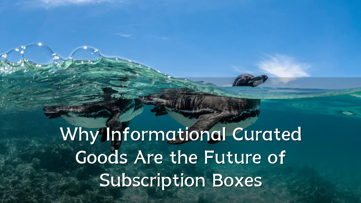 Why Informational Curated Goods Are the Future of Subscription Boxes