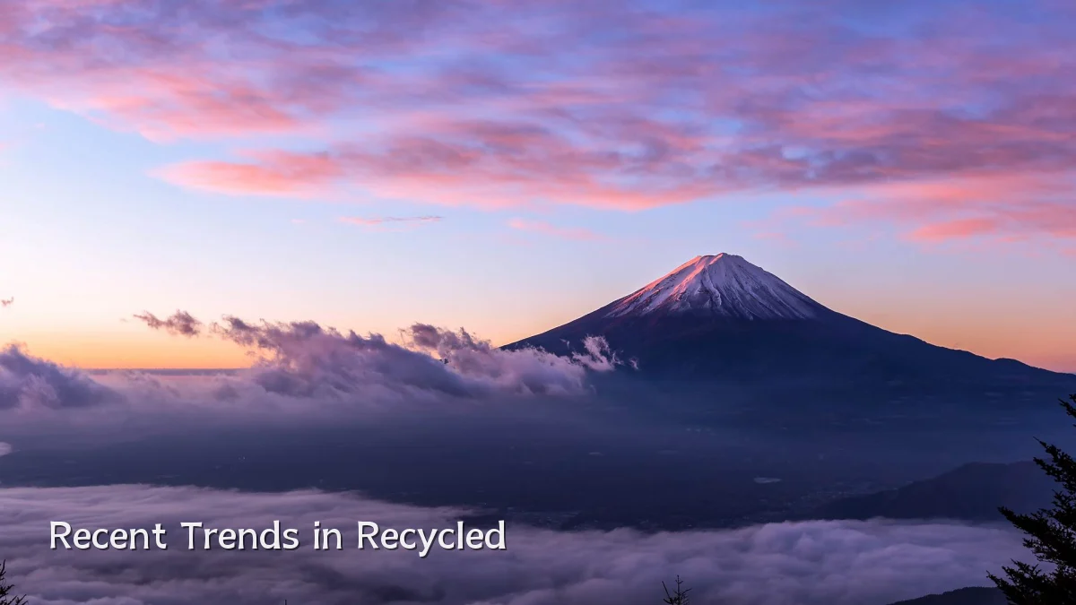 Recent Trends in Recycled